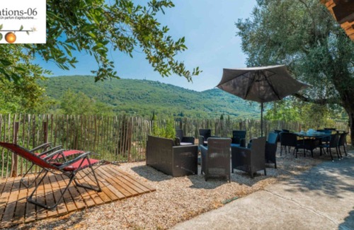 Le Bar-sur-Loup House | Quiet and Nature Holiday Home on the Côte d'Azur