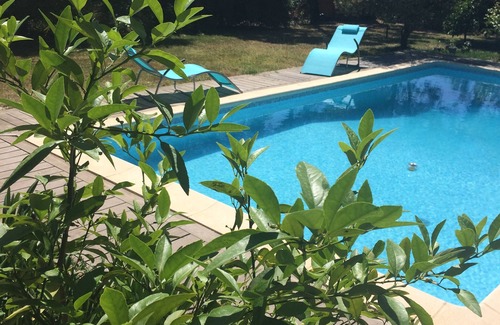 Grosseto-Prugna Villa | quiet charming little house with pool and sea walk in Porticcio center