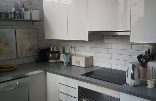 Malakoff Apartment | Quiet duplex terrace apartment 10 minutes from Paris by bike