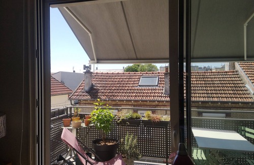 Malakoff Apartment | Quiet duplex terrace apartment 10 minutes from Paris by bike
