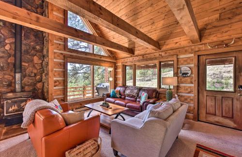 Guffey House | Quiet Guffey Getaway with Private Deck, Pond and Canoe