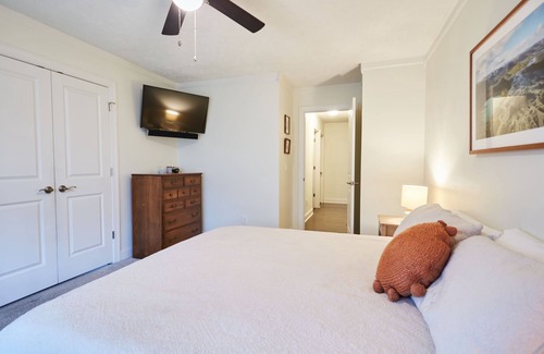 Ogden House | Quiet home with sunroom, modern amenities, fenced in yard, EV Charging, & more!