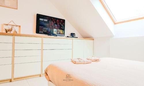 Quincy-Voisins Apartment | Résidence belle créole I Le Balisier I Maison duplex avec jacuzzi à 15min de Disneyland Paris