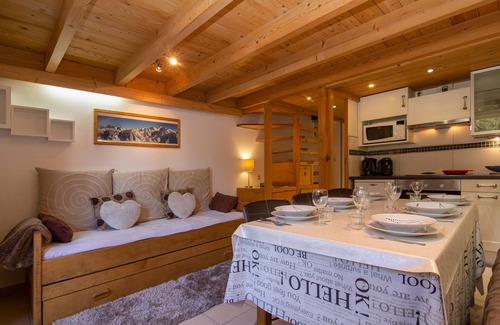Argentiere Apartment | Résidence Grand Roc - Campanules 125, Argentière (Chamonix), France