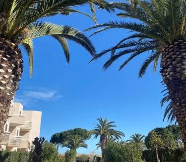 Saint-Cyprien Plage Apartment | Résidence Les Capitelles - Studio vue sur Mer