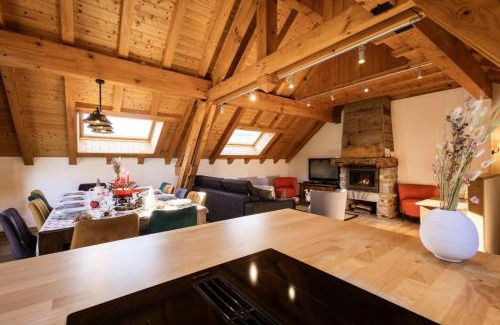 Valloire Apartment | Résidence Les Fermes Du Planet - Chalet 12 personnes 5 exposé Sud-Est MAE-7874