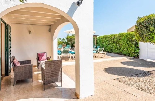 Cala en Blanes Villa | R 5024 Villa Marqus with Dishwasher, Dining Facilities & Table Tennis.