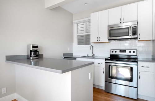 Marina District Apartment | Rad Marina District 2BR w/W/D, walk to Parks & Presidio, by Blueground