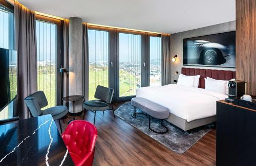 Feuerbach-Ost Hotel | Radisson Blu Hotel at Porsche Design Tower Stuttgart