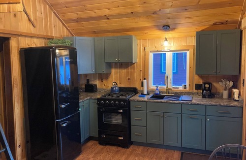Rangeley Cabin | Rangeley Lakefront Cabin. Close to Town. Boat Dock on Property.