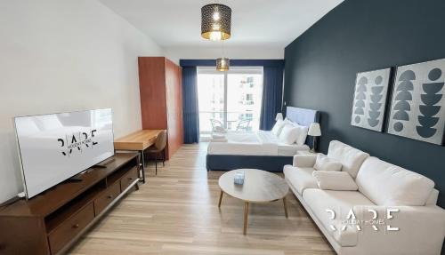 Dubai Production City Apartment | Rare Holiday Homes - Crescent Tower - IMPZ - Dubai Production City - R704