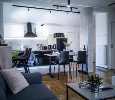 Subotica Apartment | Raw Industrial City Apartment