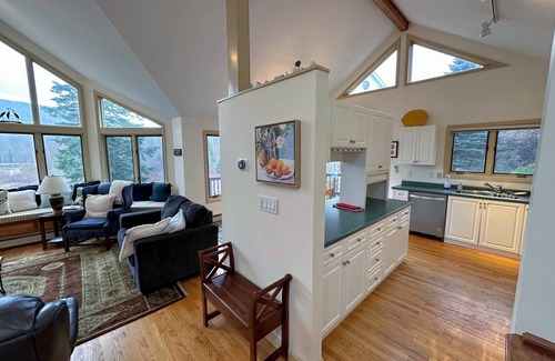 Twin Mountain House | RE90 Private riverfront family retreat in Bretton Woods - slopeside home, AC, fast WiFi, and views