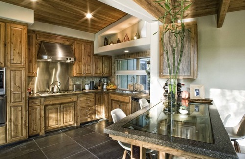 Three Rivers House | Ready to escape the city? Waterfall retreat home w/river running through it!