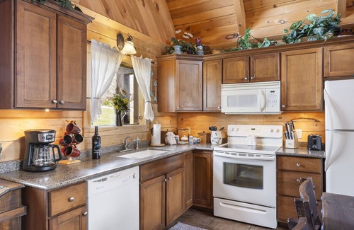 Branson Cedars Cabin | Real Log Cabin Near Big Cedar w Pvt Fire Pit Hot Tub Wood View Trails End Free Tickets