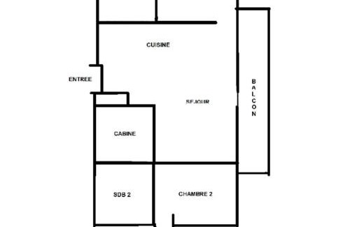 Reberty Apartment | Reberty 2000, appart rénové, 6 pers, confort, 4 flocons Or - FR-1-452-276