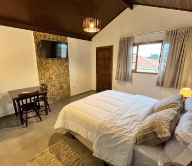 Sao Roque Ski Chalet | Recanto Góes Machado, quarto Gabi