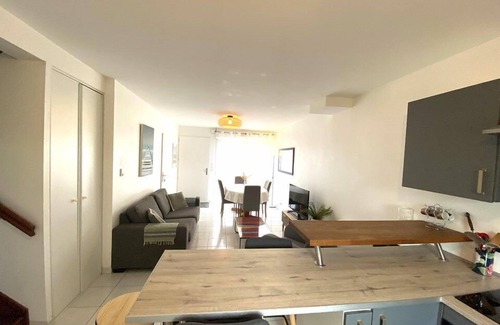 Le Fort Bloque House | Recent house 3 bedrooms 6 people near the beach of Fort-Bloqu - Wifi