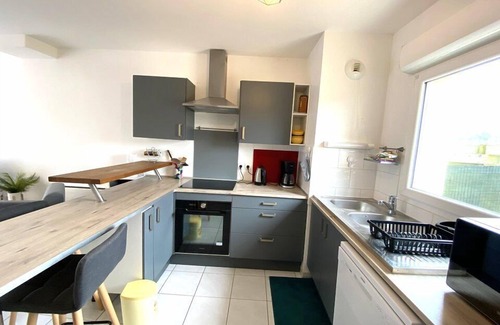 Le Fort Bloque House | Recent house 3 bedrooms 6 people near the beach of Fort-Bloqu - Wifi