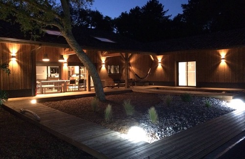 Moliets-et-Maa House | Recent villa14 + p: pool-spa-petanque, near ocean-forest-
