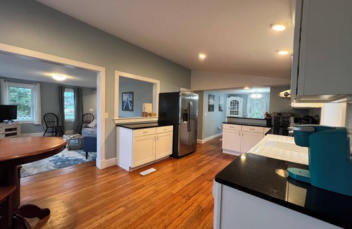 Orrs Island House | Recently renovated 3 bedroom, 2 bathroom home with elevated views into Lowell`s Cove