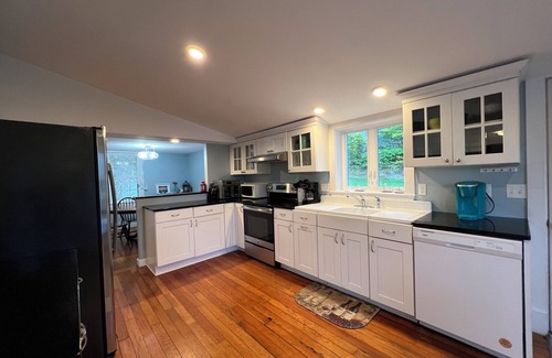 Orrs Island House | Recently renovated 3 bedroom, 2 bathroom home with elevated views into Lowell`s Cove