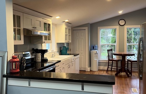 Orrs Island House | Recently renovated 3 bedroom, 2 bathroom home with elevated views into Lowell`s Cove