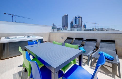 Swieqi Apartment | Red 4: Roof Top Studio Penthouse in St. Julian's