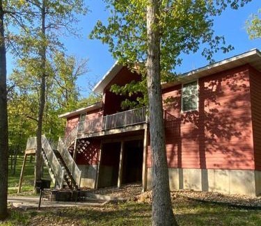 Lake Ozark House | Red Cabin Sleep 16