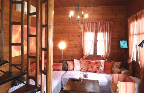 Nea Propontida House | RED Wooden House near the sea in Beautiful Chalkidiki