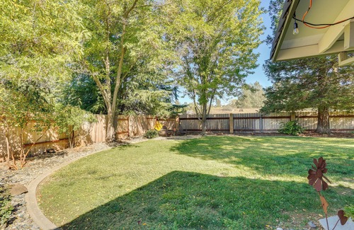 Redding Cottage | Redding Home w/Patio Near Fishing!