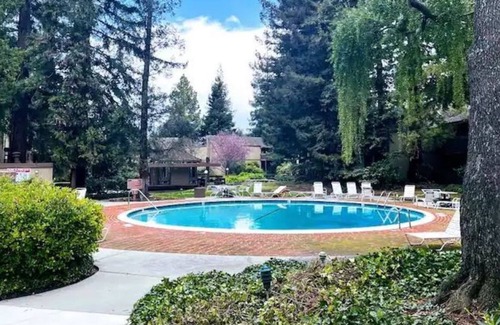 Jackson Park Condo | Redwood-nestled comfort
