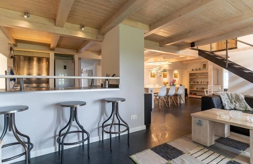 Westerhever Villa | Reetgedecktes Ferienhaus in Westerhever mit Sauna