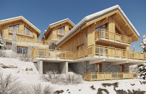 Vaujany Ski Chalet | "Refuge des Sens", Chalet "Sérénité"