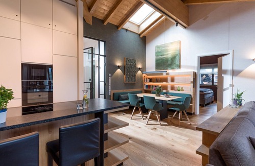 Oberaudorf Apartment | Refugium am Wilden Kaiser, 112 m² vacation apartment with two bedrooms and sauna