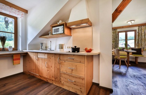Ramsau Apartment | Reiteralpe - 2-zimmer-ferienwohnung, 2-3 Personen, Süd-u.westbalkon, 52 qm, Küche