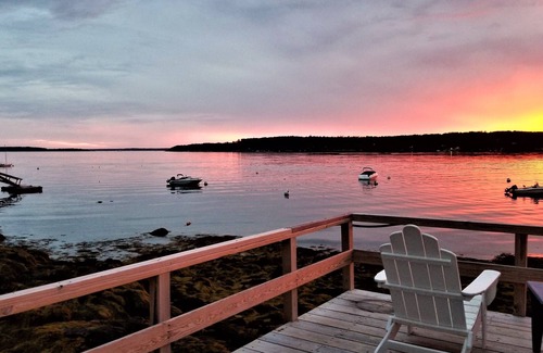 East Boothbay Condo | Relax and enjoy beautiful sunsets at Le Petit Port!