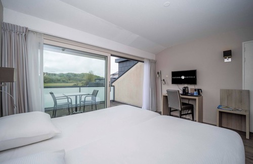 Westkapelle Hotel | Relax by the Sea: Terrace with Dune View, Pool, Beach Access & Onsite Dining