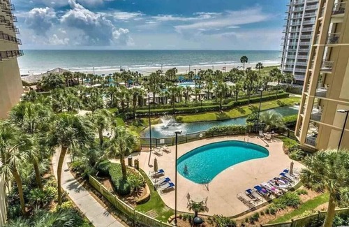 Arcadian Shores Apartment | Relax in LUXURY, OceanView Studio @606H Royale Palms-Kingston PL Resort