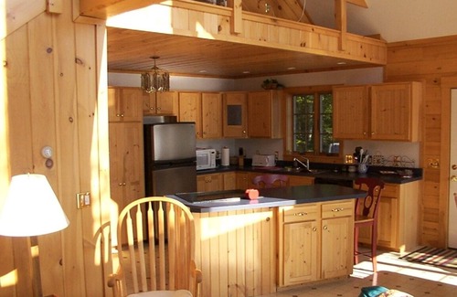 Brighton Ski Chalet | Relax in Peace at this Beautiful Island Pond Lakeside Chalet
