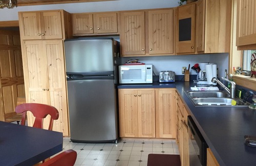 Brighton Ski Chalet | Relax in Peace at this Beautiful Island Pond Lakeside Chalet
