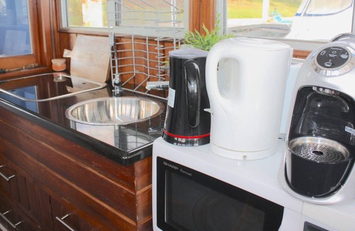 Nangkita Boat Rental | Relax on board with WIFI Chromecast plus breakfast provisions