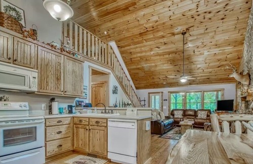 Sautee Nacoochee Cabin | Relaxing Helen, Ga Cabin Min from Helen, Sleeps 12 with Hot Tub & Firepit! n