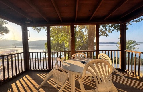 Boulder Point Cabin | Relaxing Lakefront Cabin + Dock & Pool. Pet-Friendly!
