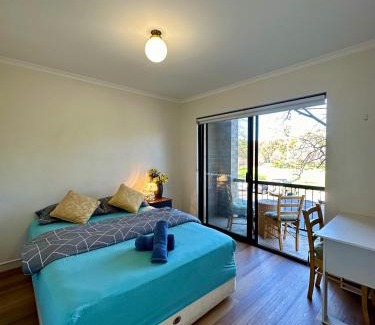 Adelaide Central Business District Apartment | Relaxing park view 2 bedrooms apartment Free Wi-Fi