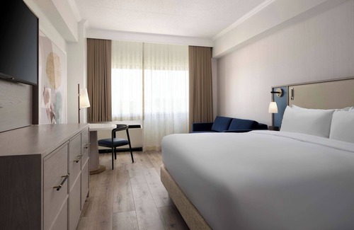White Plains Hotel | Relaxing Pet Friendly King Room w/Easy Train Ride to New York City