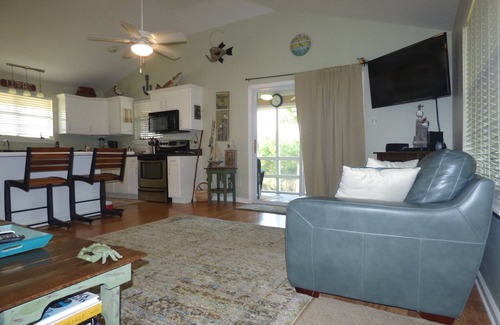 Bay St Louis House | Relaxing Waterfront Getaway with Fenced in Pet Friendly Property