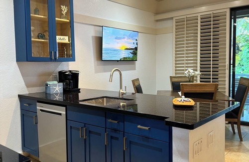 Poipu Condo | Remodeled Ground Floor Beach Condo with New A/C. KP #441, steps from the ocean!