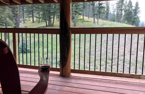 Canyon Creek Cabin | Remote in Rocky Mountains on Continental Divide. Near biking/hiking/ATV trails.
