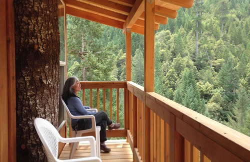 Gasquet Cabin | Remote Off-Grid-Rustic Tree House @ Sustainable Eco-Village